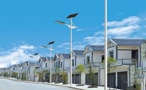 天祝太阳能路灯配置与在乡村道路照明中的应用